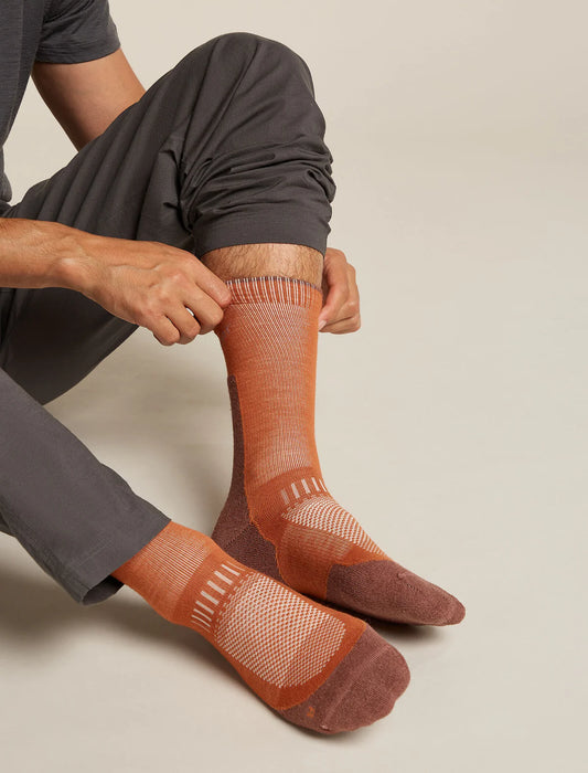 Mens Merino Hike+ Light Crew Socks