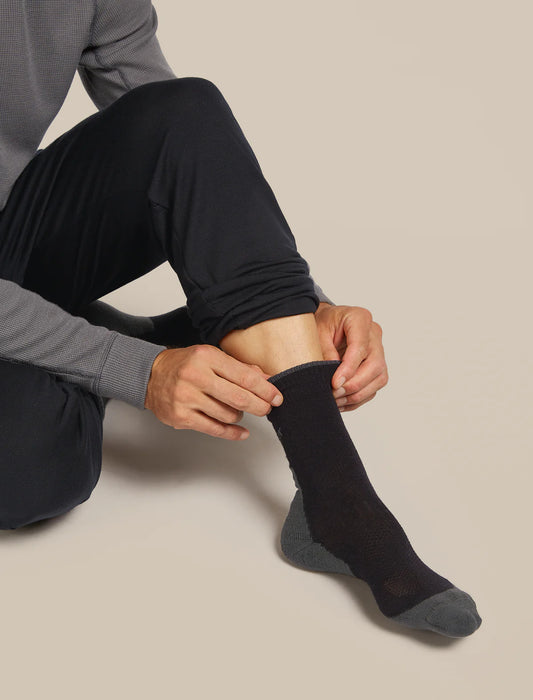 Mens Merino Hike+ Light Crew Socks