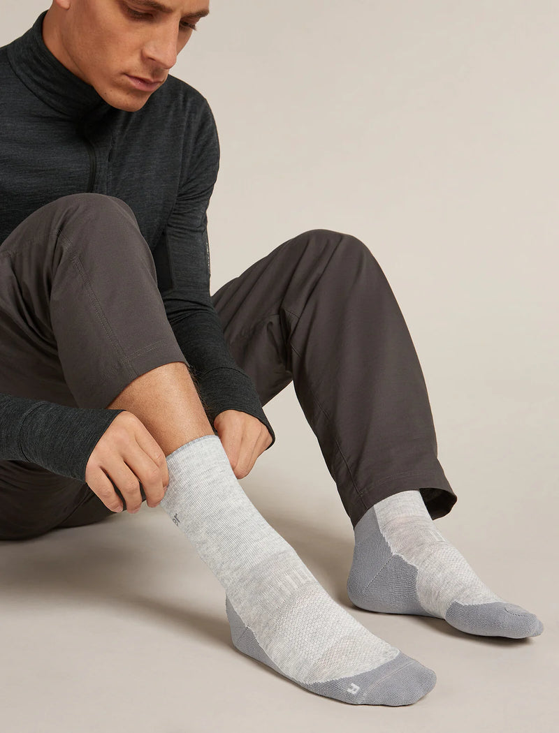Men's Merino Hike+ Light Crew Sock