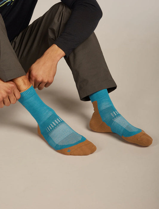 Mens Merino Hike+ Light Crew Socks