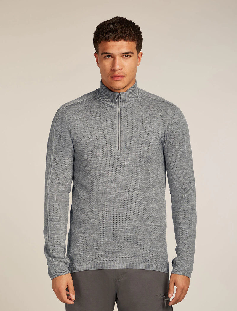 Men's Merino Anniversary Original 1/2 Zip Long-Sleeve Top