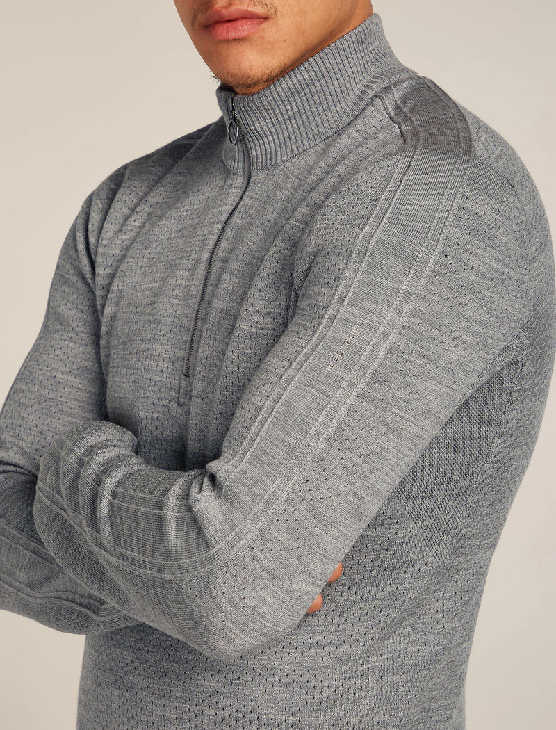Men's Merino Anniversary Original 1/2 Zip Long-Sleeve Top