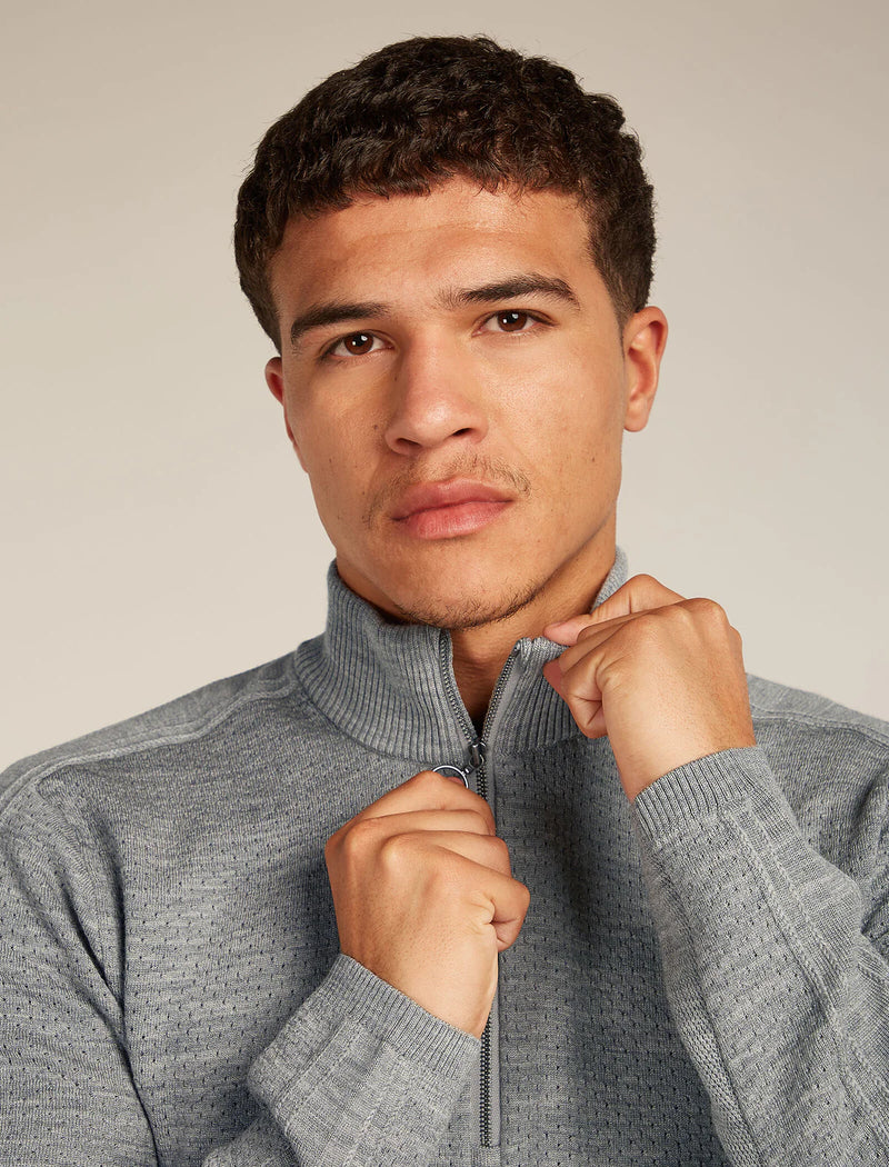 Men's Merino Anniversary Original 1/2 Zip Long-Sleeve Top