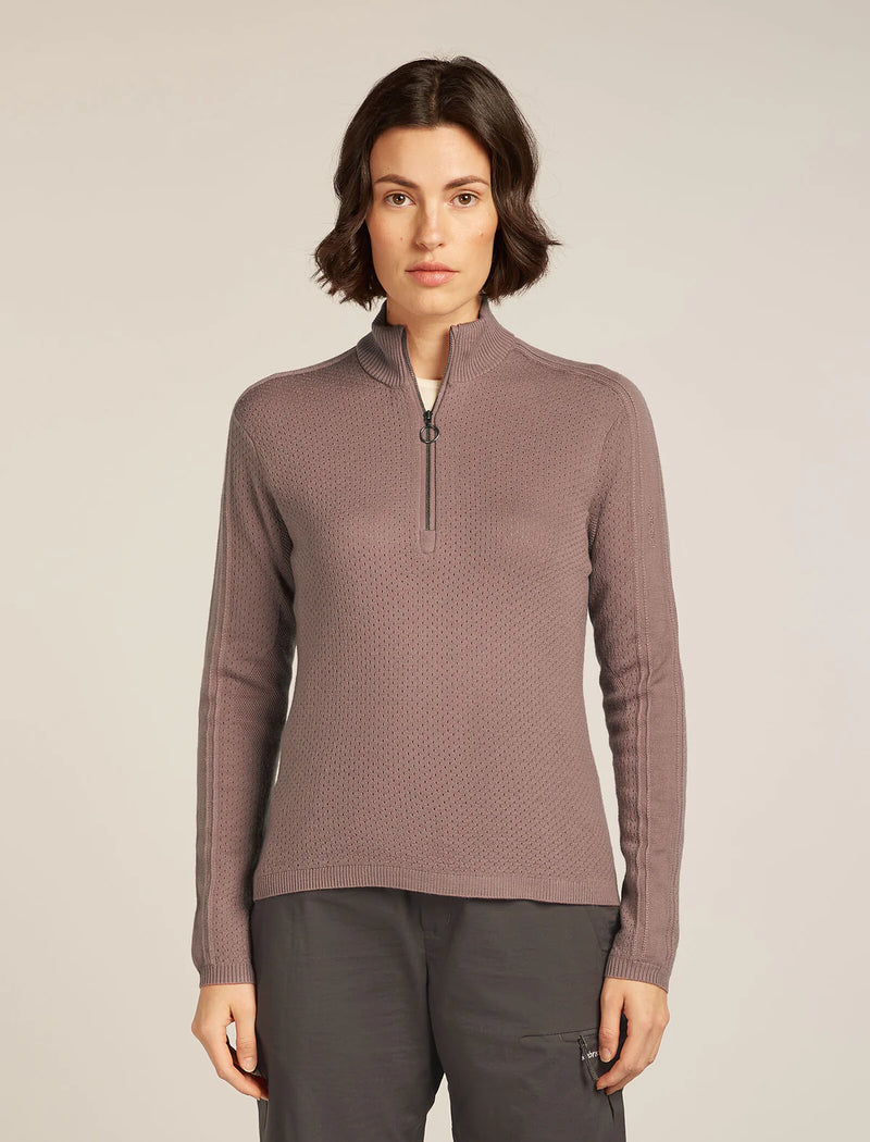 Women's Merino Anniversary Original 1/2 Zip Long-Sleeve Top