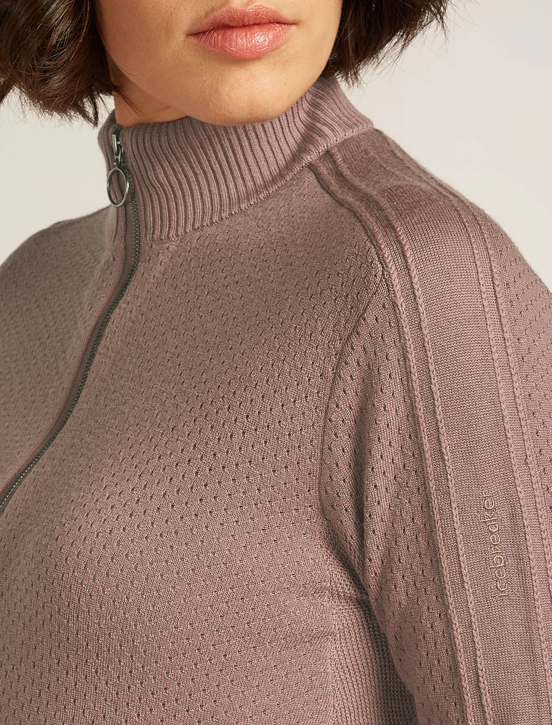 Women's Merino Anniversary Original 1/2 Zip Long-Sleeve Top