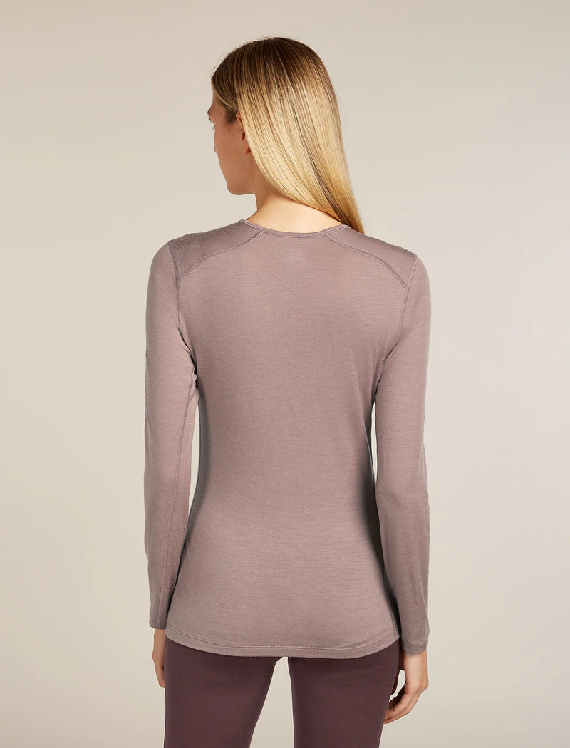 Women's Merino 200 Oasis Long Sleeve Crewe Thermal Top Rainer Ridge