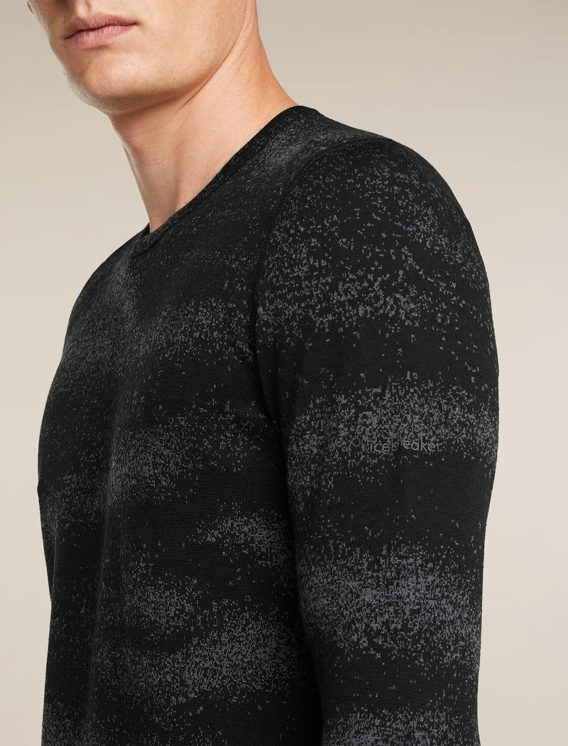 Men's Merino 260 Oasis Vertex Long Sleeve Thermal Crewe Chillwave