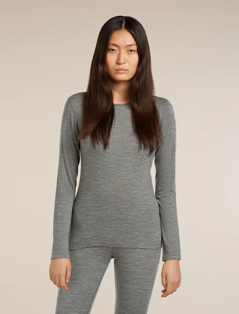 Women's Merino 200 Oasis Long Sleeve Crewe Thermal Top