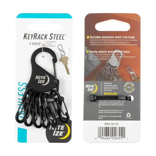 Keyrack Steel  S-Biner