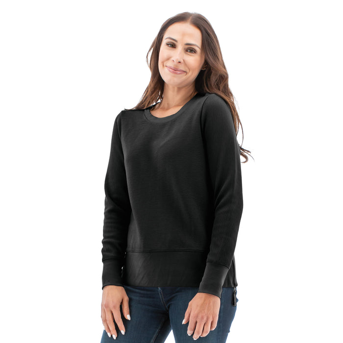Women's Hazelton Crew Neck Long-Sleeve Top