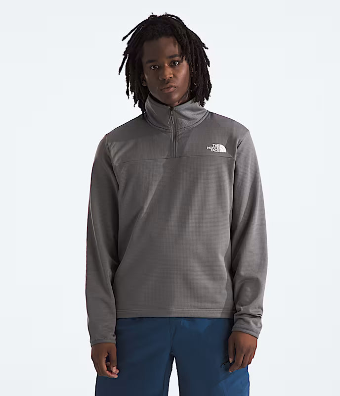Men’s Cedar Trail Grid Fleece ¼-Zip Sweater