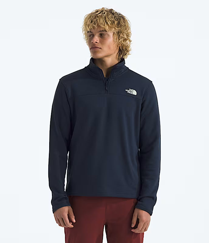Men’s Cedar Trail Grid Fleece ¼-Zip Sweater