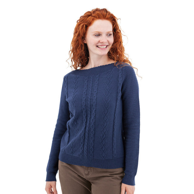 Women's Twiggy Boat Neck Sweater