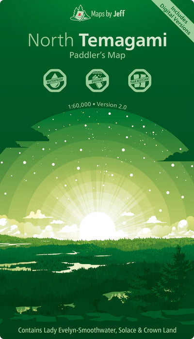 North Temagami - Paddling Map