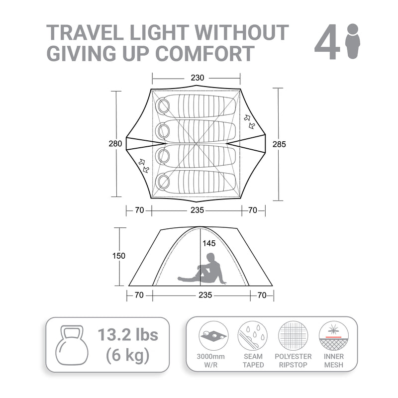Outfitter Tent - 4P