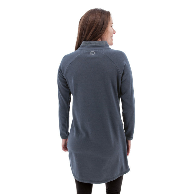 Women's Weekend Mock Neck Fleece Dress