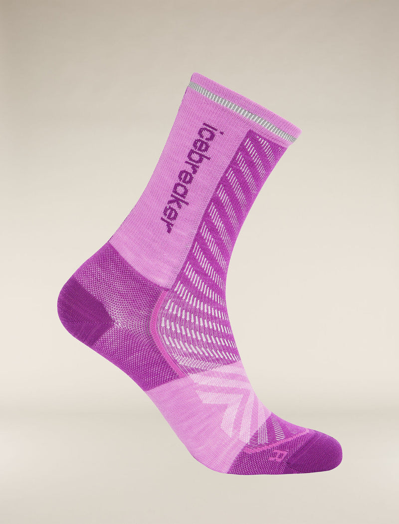 Women's Merino Blend Run+ Ultralight Crew Socks