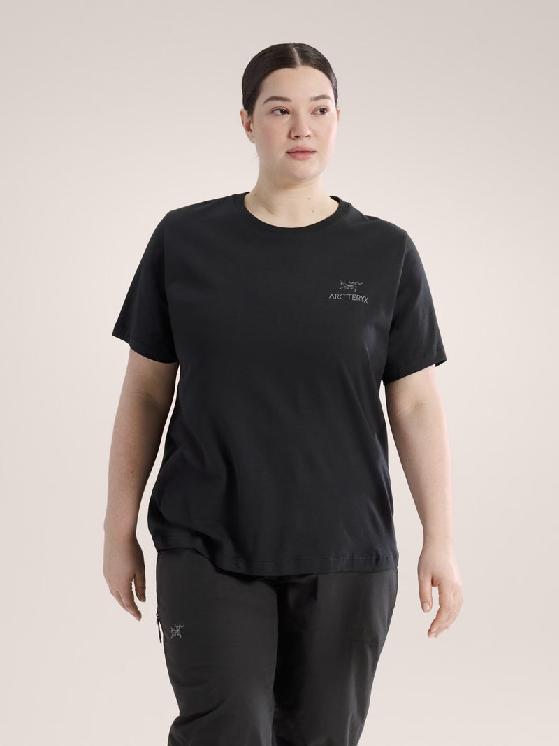 Women's Kragg SL Cotton Emblem Short Sleeve Tshirt