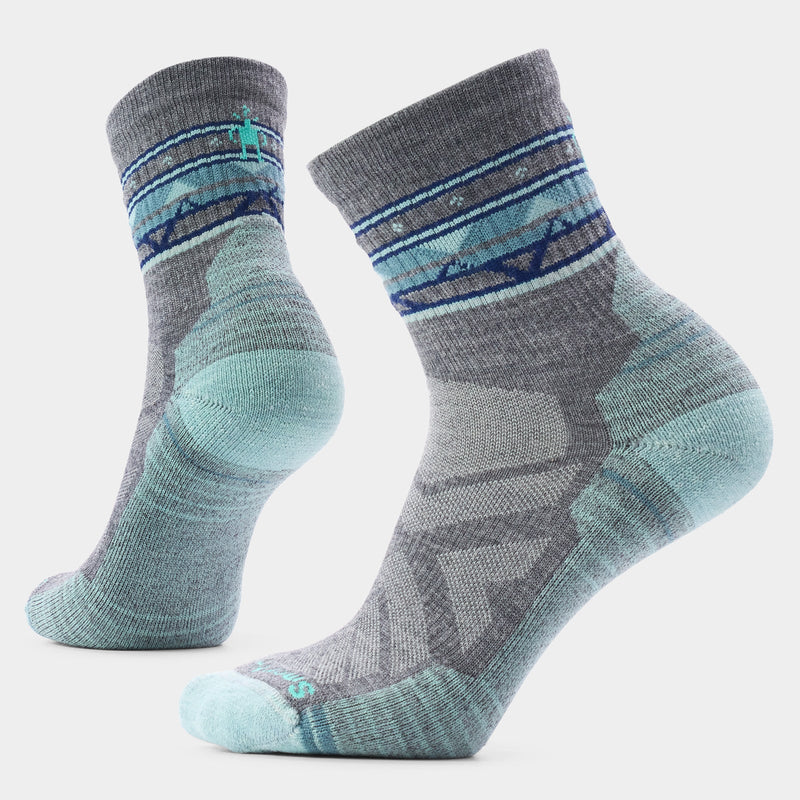 Women's Hike Zig-Zag Valley Mid Crew Socks