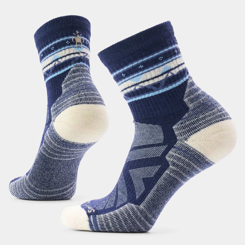Women's Hike Zig-Zag Valley Mid Crew Socks