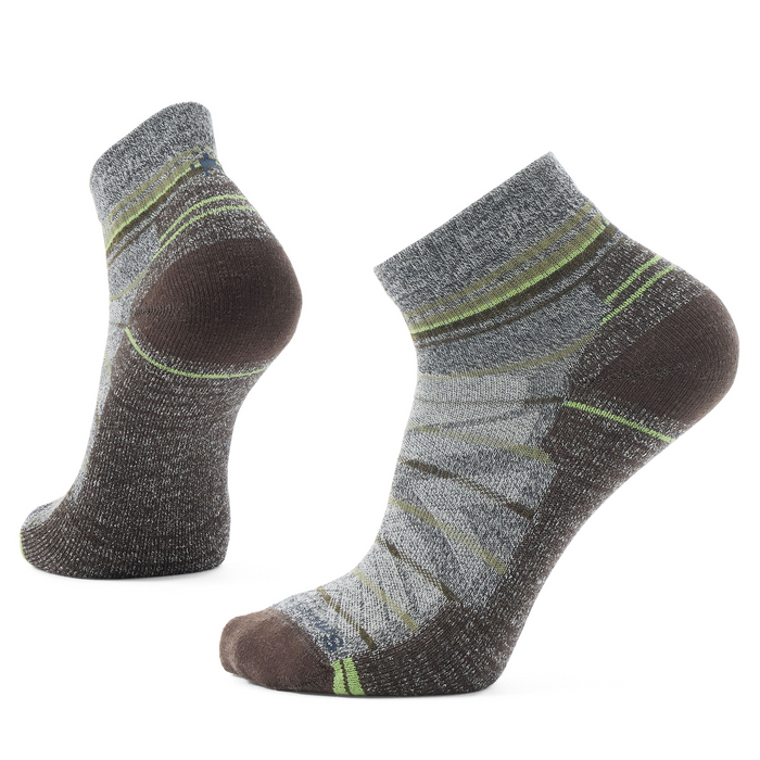 Mens Hike Pattern Ankle Sock