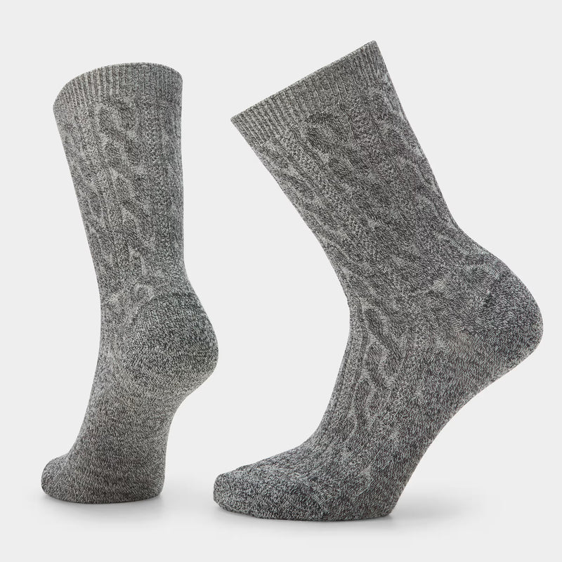 Women's Everyday Cable Crew Sock