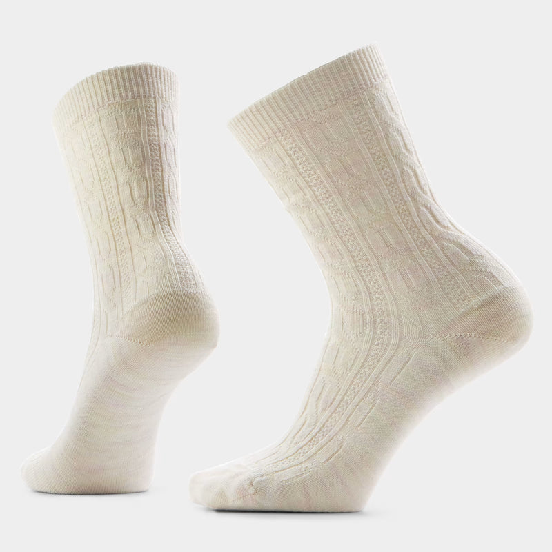 Women's Everyday Cable Crew Sock