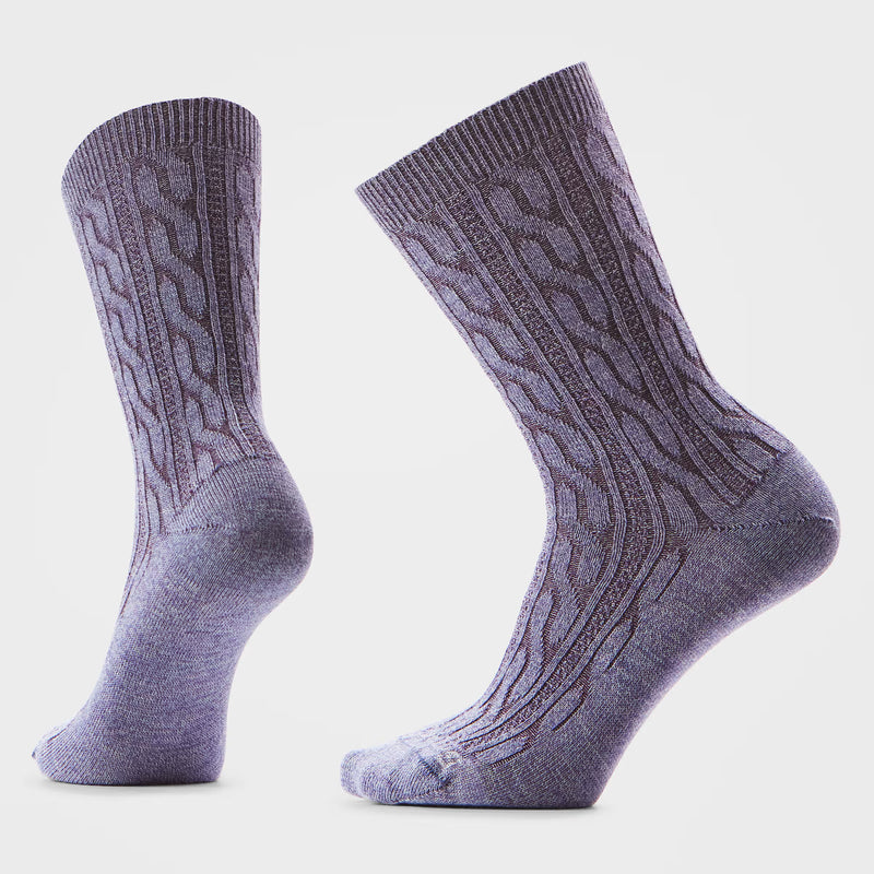 Women's Everyday Cable Crew Sock