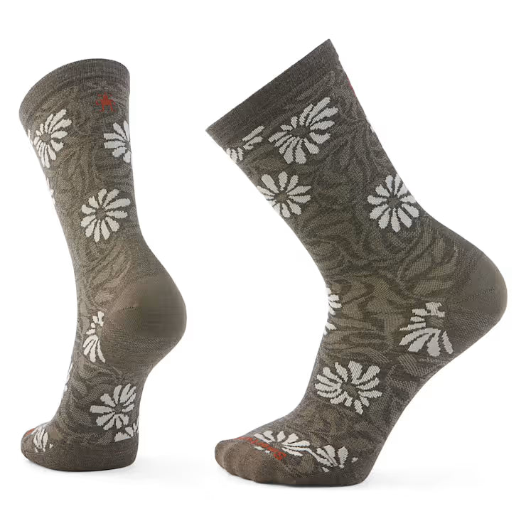 Women's Everyday Floral Crew Socks