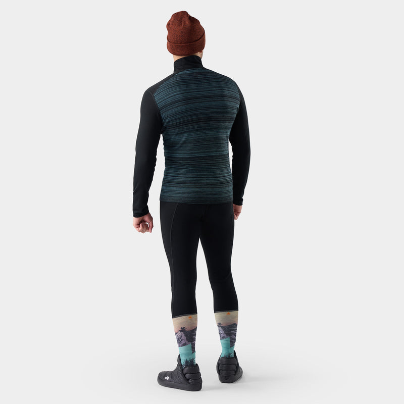Men's Classic Thermal Merino Base Layer 1/4 Zip Long Sleeve