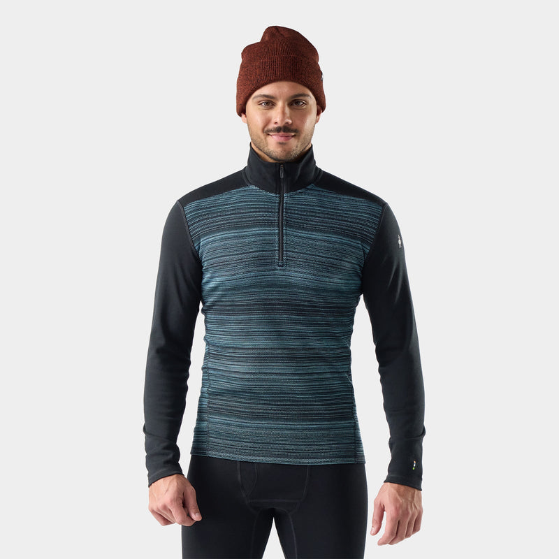 Men's Classic Thermal Merino Base Layer 1/4 Zip Long Sleeve