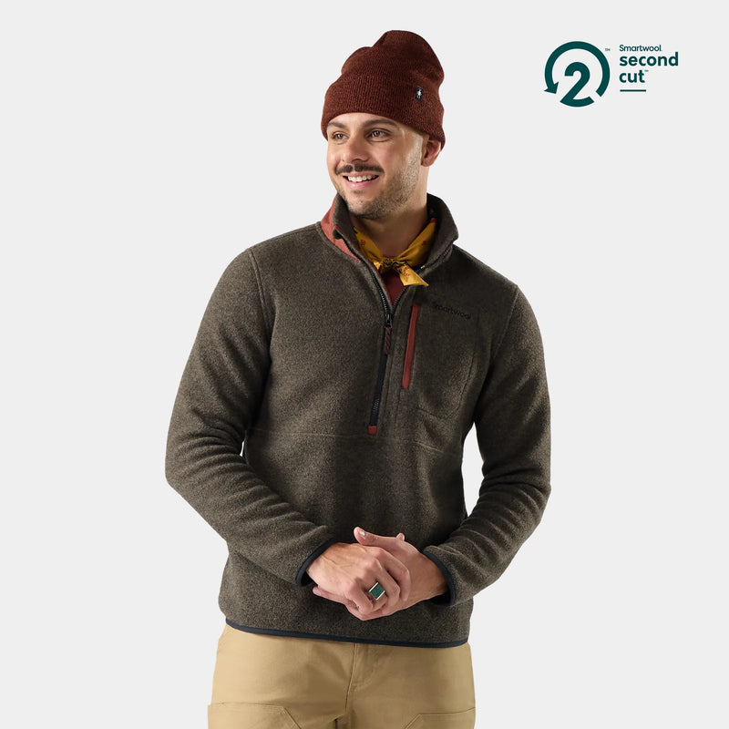 Men's Second Cut™ Fleece 1/2 Zip Sweater