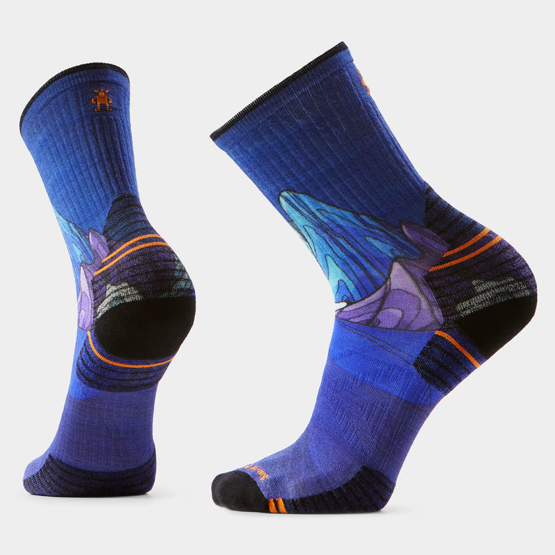 Hike Mountain Myth Print Crew Socks