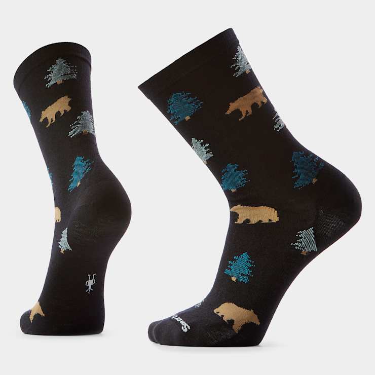 Mens Everyday Through the Trees Crew Socks