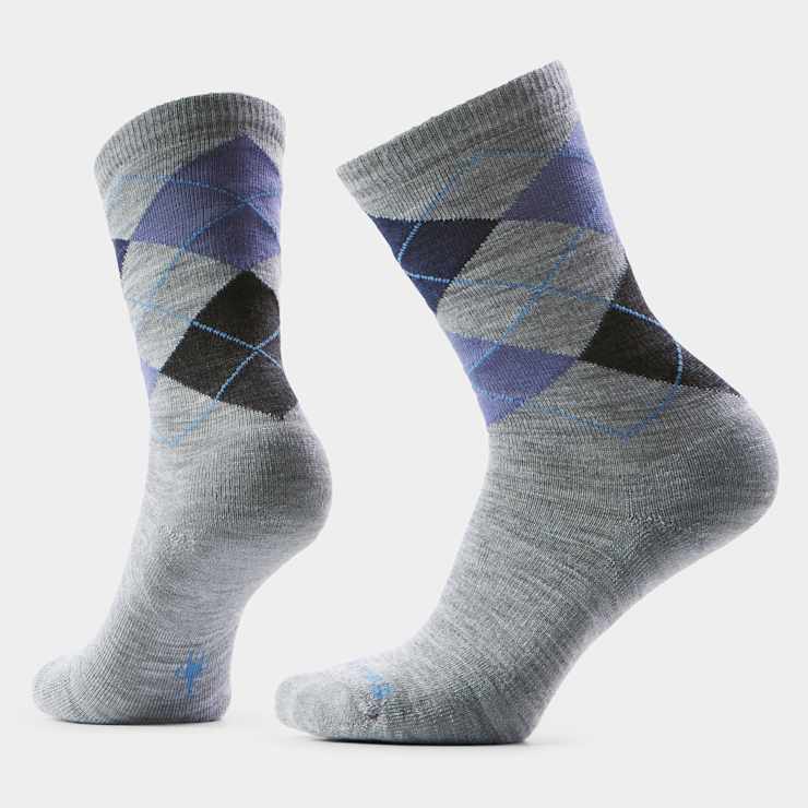 Mens Everyday Diamond Jim Argyle Crew Socks
