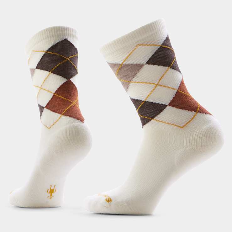 Mens Everyday Diamond Jim Argyle Crew Socks