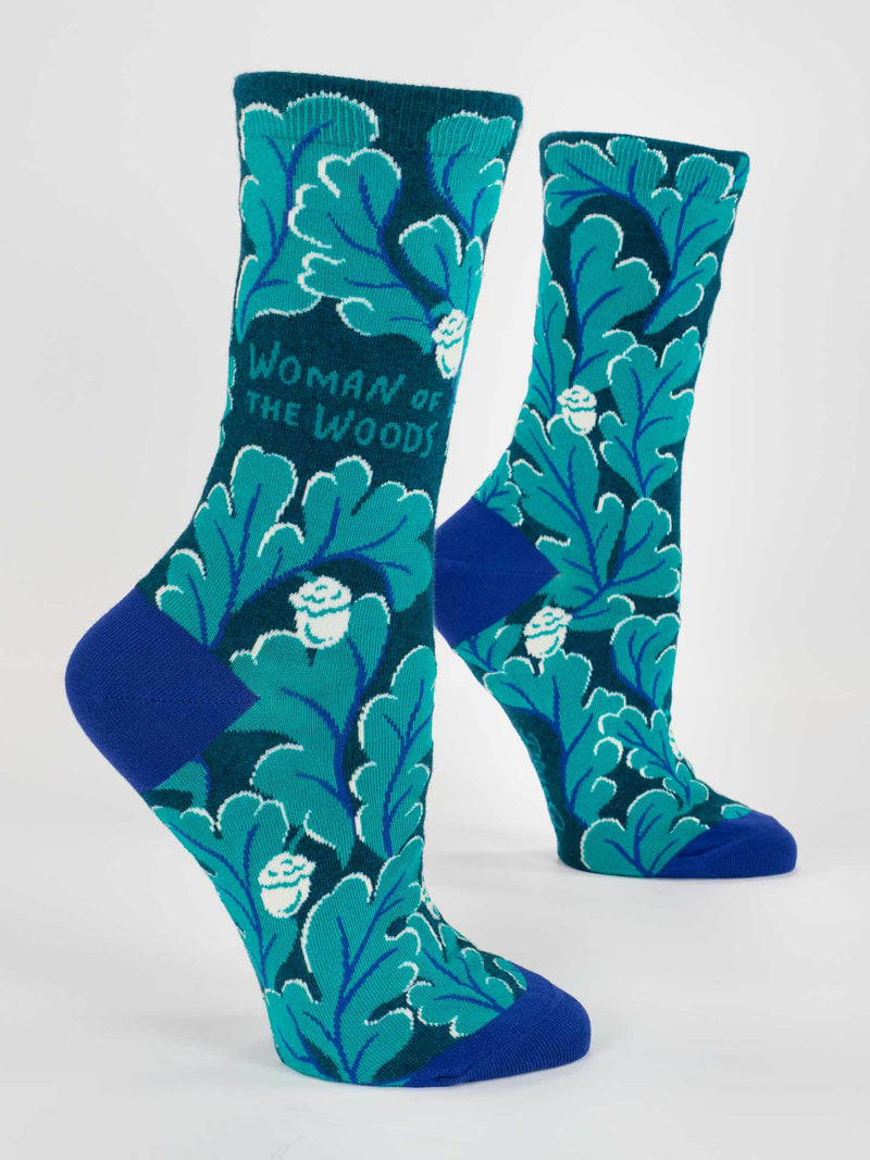 Women's "Woman Of The Woods" Crew Sock