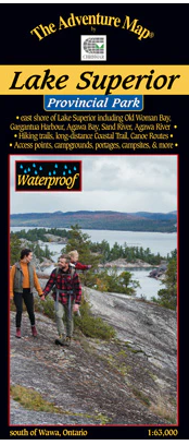Lake Superior Provincial Park Map