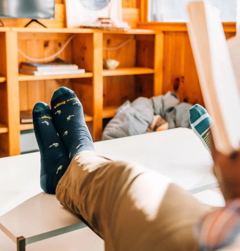 Duck Duck Moose Crew Lightweight Lifestyle Sock