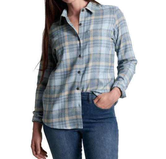 Women's Whisper Long Sleeve Flannel Shirt