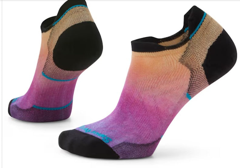 Women's Run Ombre Print Low Ankle Sock