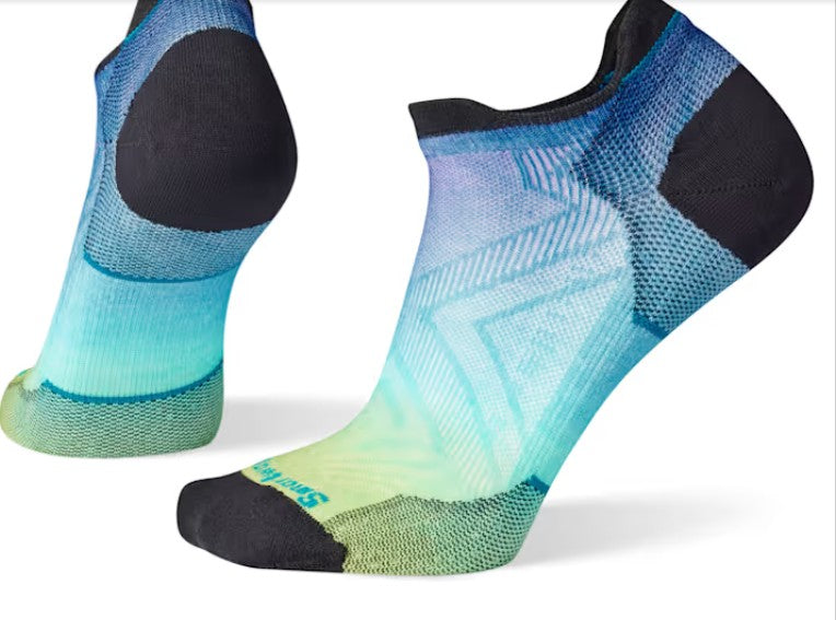 Women's Run Ombre Print Low Ankle Sock