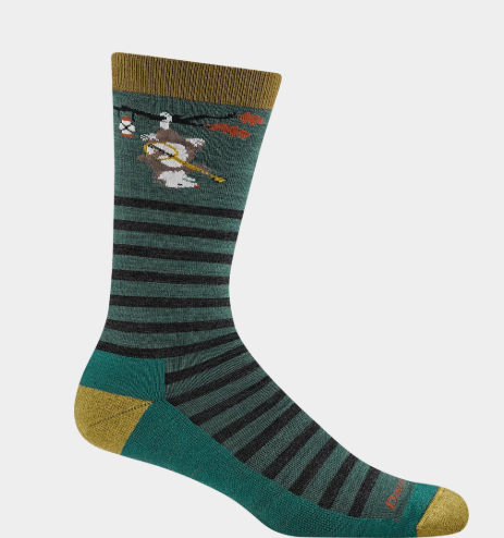 Mens Wild Life Crew Lightweight Sock