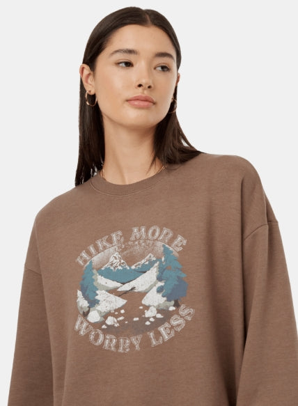 Women's Hike More Oversized Crew