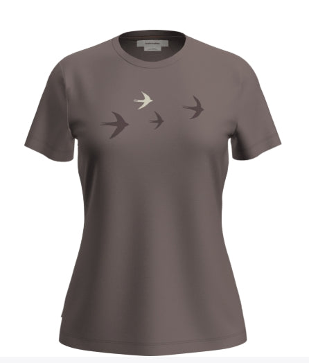 Women's 150 Merino Tech Lite Bird Transit Short Sleeve T-Shirt