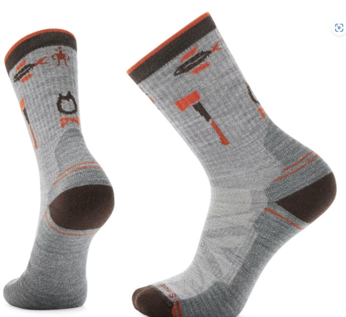 Mens Hike Camp Gear Crew Socks