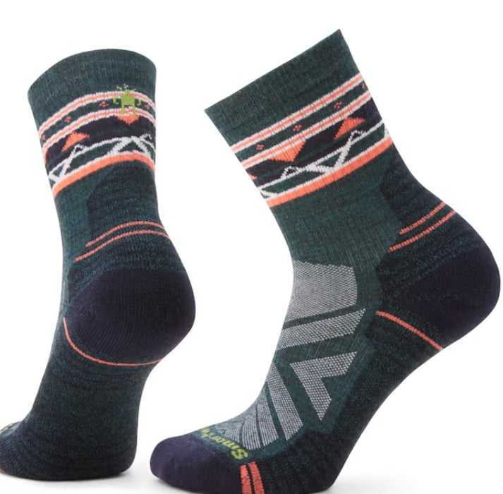 Women's Hike Light Cushion Zig Zag Valley Mid Crew Socks