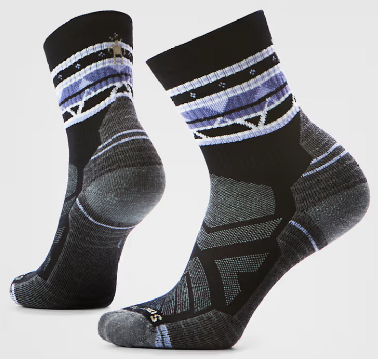 Women's Hike Zig-Zag Valley Mid Crew Socks