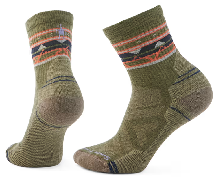 Women's Hike Zig-Zag Valley Mid Crew Socks