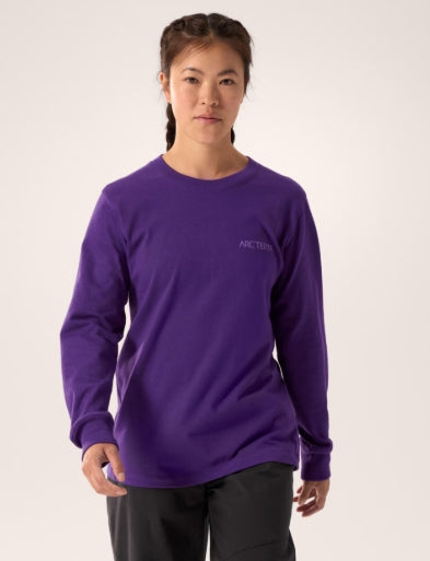 Women's Kragg Cotton Bird Crew Long Sleeve TShirt